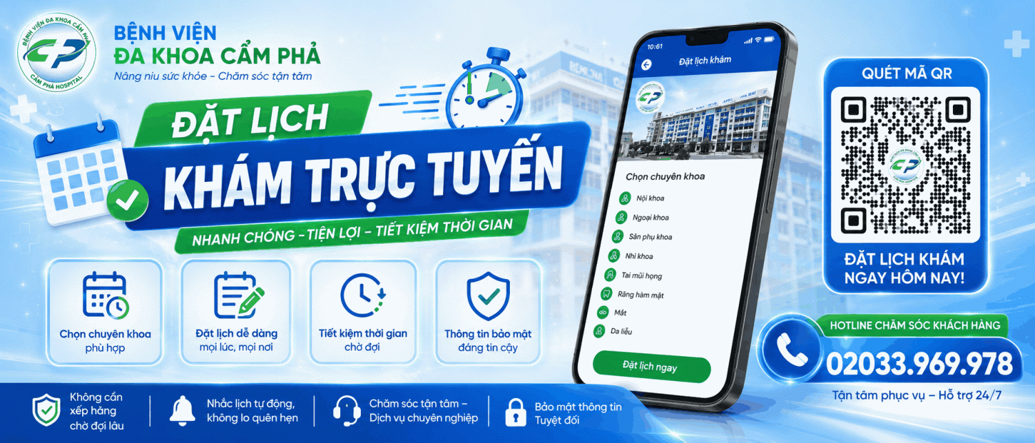 Đặt lịch khám trực tuyến