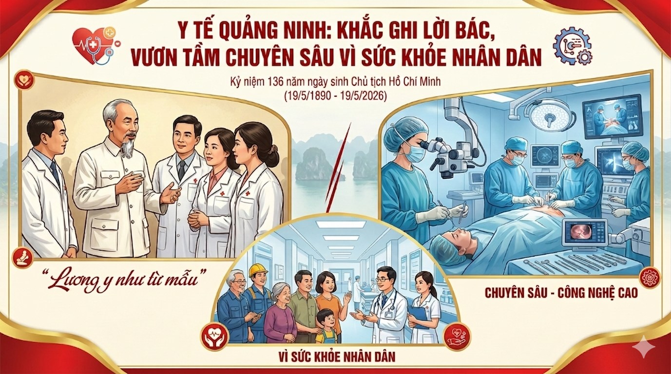 TẾ QUẢNG NINH: KHẮC GHI LỜI BÁC, VƯƠN TẦM CHUYÊN SÂU VÌ SỨC KHỎE NHÂN DÂN