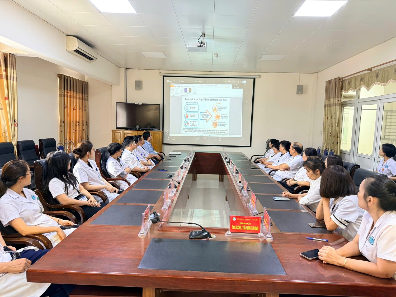 Bệnh viện đa khoa Cẩm Phả cập nhật kiến thức lâm sàng: Phát hiện sớm, chẩn đoán và điều trị bệnh do virus Hanta
