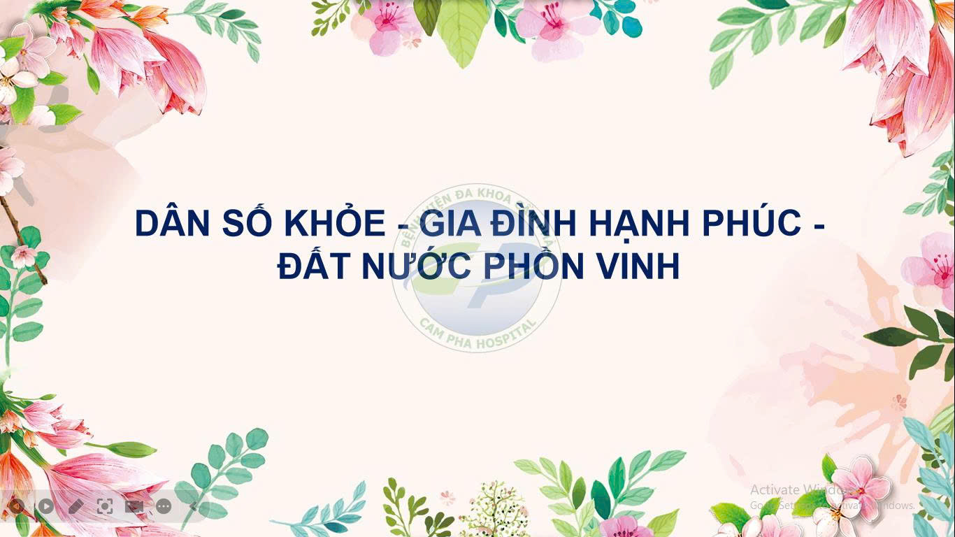 Dân số khỏe - gia đình hạnh phúc - đất nước phồn vinh