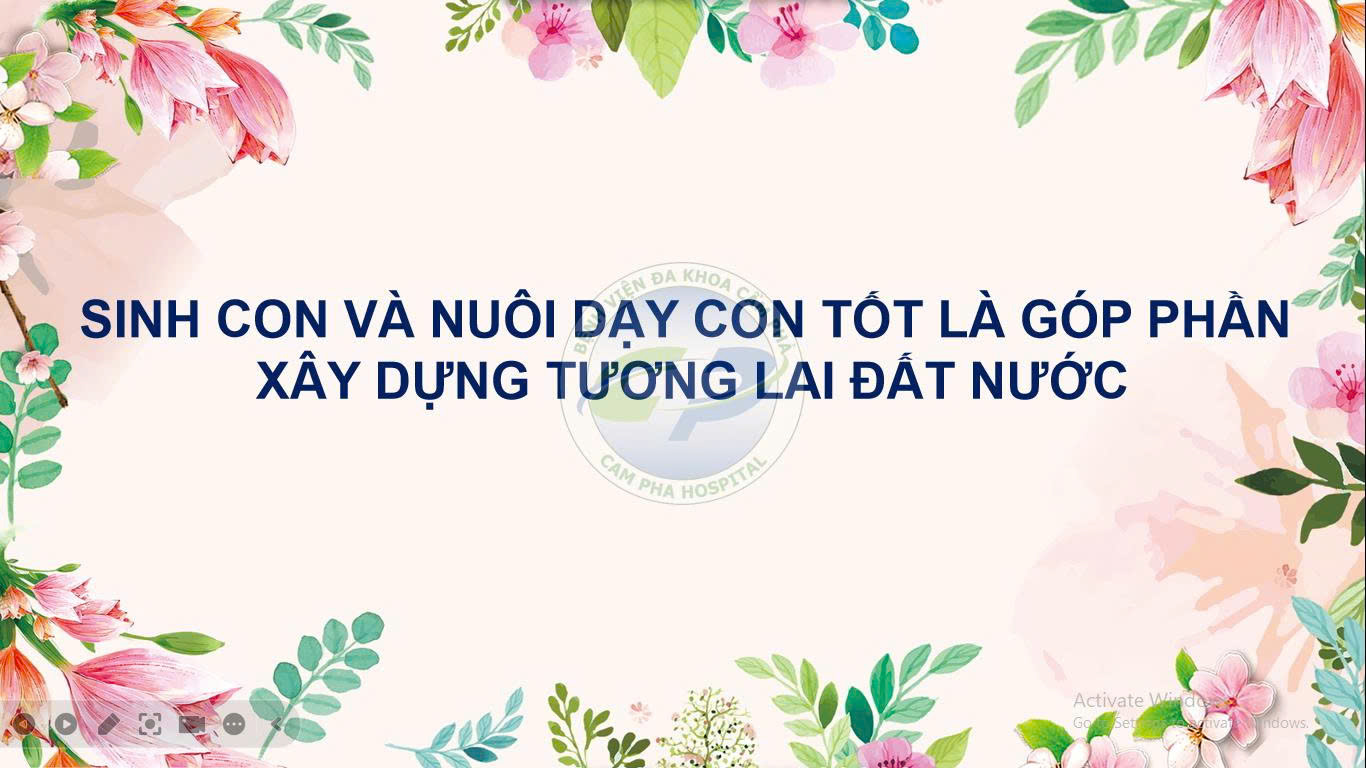 Sinh con và nuôi dạy con tốt là góp phần xây dựng tương lai đất nước