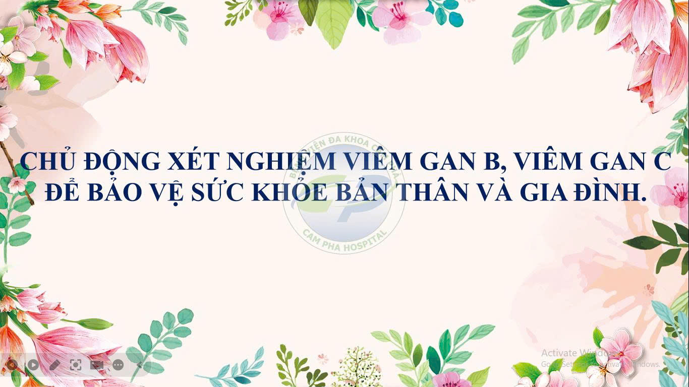 Chủ động xét nghiệm viêm gan B, viêm gan C để bảo vệ sức khỏe bản thân và gia đình