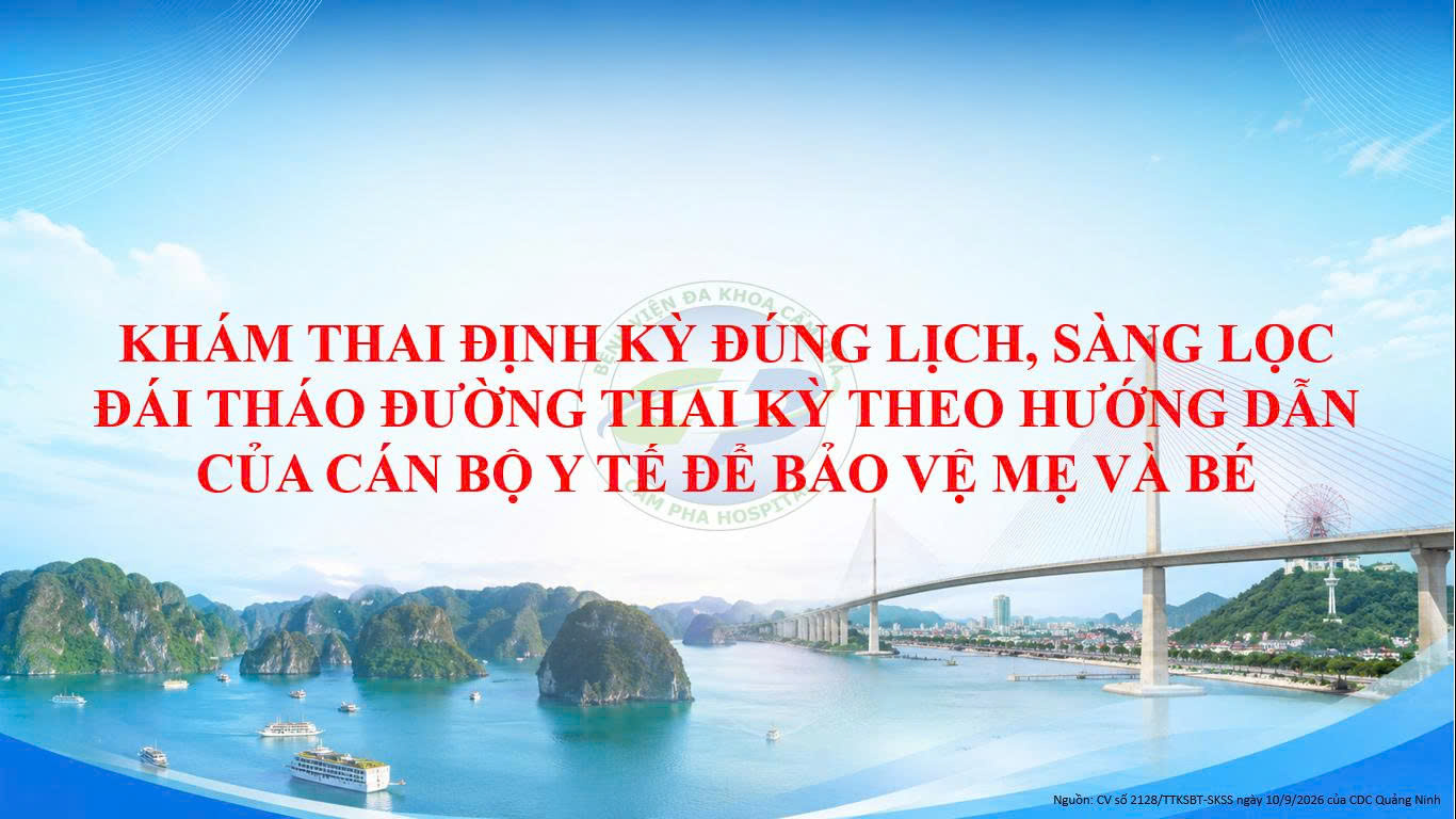 Khám thai định kỳ đúng lịch, sàng lọc đái tháo đường thai kỳ theo hướng dẫn của cán bộ y tế để bảo vệ mẹ và bé